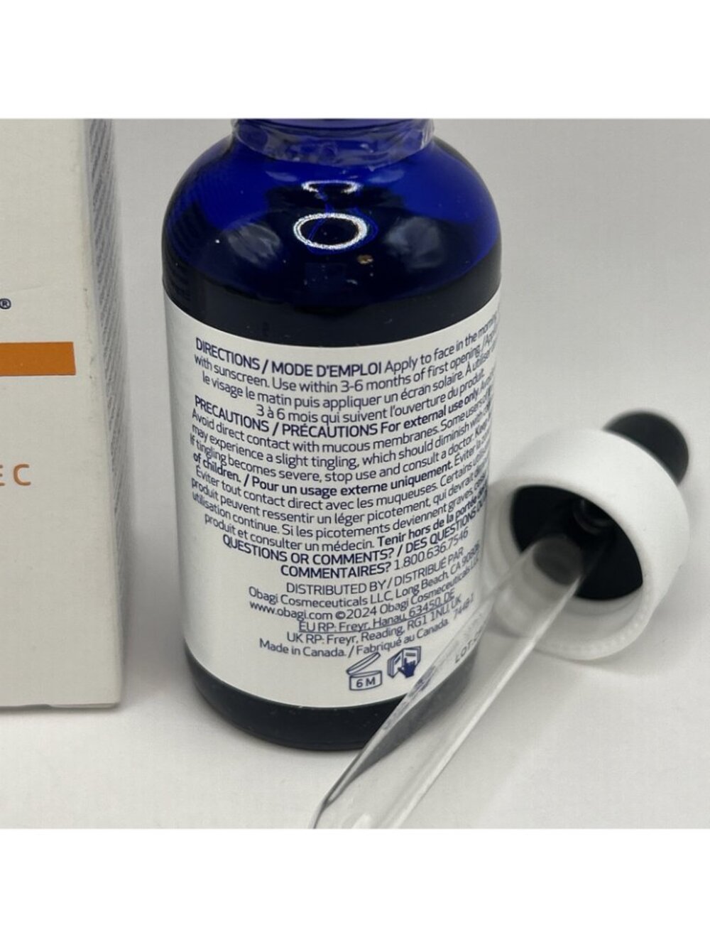 Obagi Medical Professional-C 20% Vitamin C Antioxidant Serum 1 oz 30 ml Sealed - Picture 4 of 16